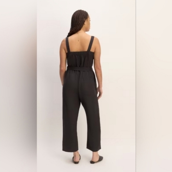 EVERLANE Linen Jumpsuit size 4 - Picture 2 of 12